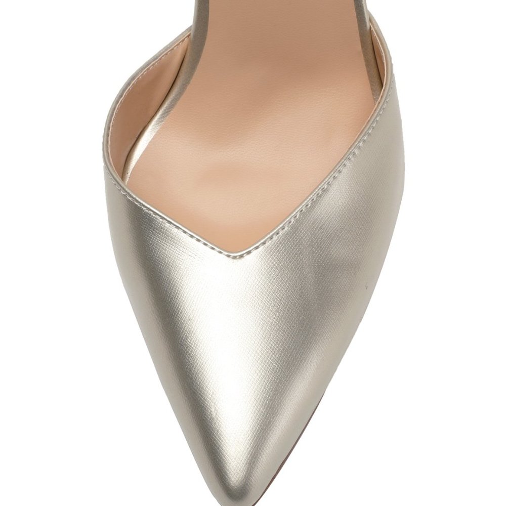 Petit Cadeau Carolyn - 4" Pointed Toe High Heel Sandals with Ankle Straps. NEW! - Picture 4 of 6